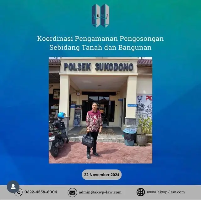 Koordinasi penanganan pengosongan bangunan